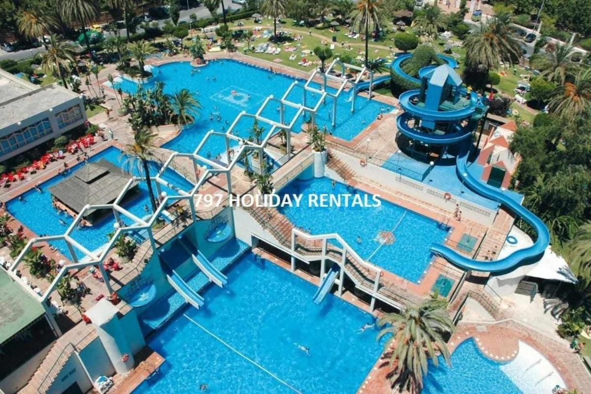 797 Holiday Rentals - Benalbeach- Moderno Piso Para 5 Con Vistas Al Mar เบนัลมาเดนา ภายนอก รูปภาพ